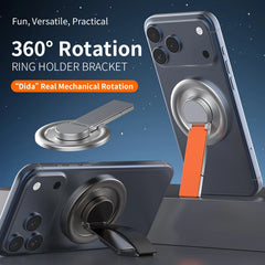 Strong Magnetic Finger Ring Stand for Phone | 360 Degree Rotation Magnet