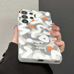 Graffiti Matte TPU PC Case For Samsung Galaxy