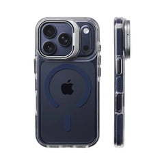Transparent MagSafe Lens Bracket Case for iPhone