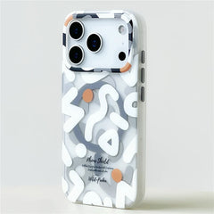 Magsafe Graffiti Pattern Case For iPhone