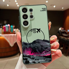 Never Stop Climbing Magnetic Phone Case for Samsung Galaxy