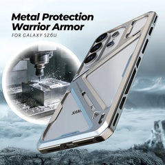 Metal Armor Frame Aluminum Alloy Back Cover for Samsung