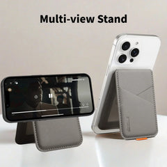 Leather Magnetic Card Holder For iPhone | MagSafe Wallet