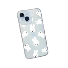 Anime Cute Matte Clear Frosted Shockproof phone Case iPhone
