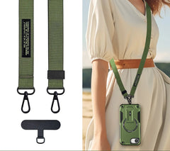 Crossbody Lanyard Magnetic Stand Case For iPhone Cover