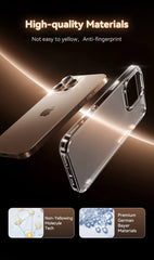 Frosted Transparent Case for iPhone