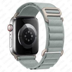 Rugged Nylon Alpine Loop Sport Band for Apple Watch | Breathable G-Hook Strap Bracelet