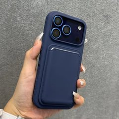 Liquid Silicone Magsafe Wallet Case For iPhone