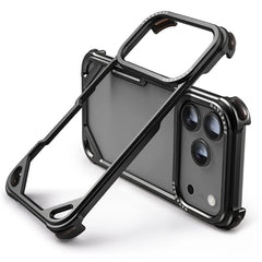 Matte Aluminum Metal Bumper Case For iPhone | Bare Naked Phone Feel MagSafe Slim Phone Cover