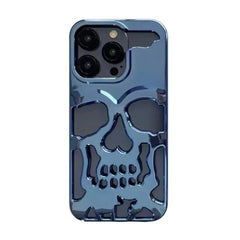 Cool Skull Ghostface Hollow Cooling Case for iPhone | Plating Finish Breathable Back Cover