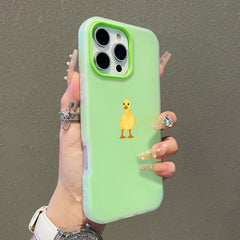 Yellow Duck Jelly Phone Case For iPhone