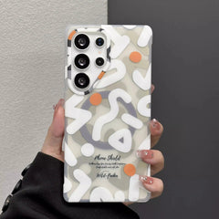 Graffiti Matte TPU PC Case For Samsung Galaxy