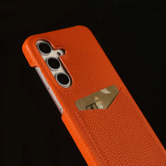 Premium Leather Case for Samsung Galaxy | Card Slot Wallet Protective Cover