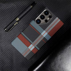 Carbon Fiber Phone Case for Samsung Galaxy | Magnetic case with Metal lens frame