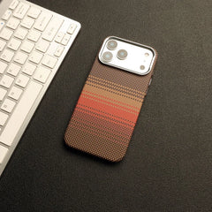 Carbon Fiber Pattern Magnetic Case For iPhone