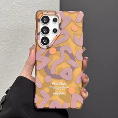 Graffiti Matte TPU PC Case For Samsung Galaxy