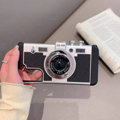 Samsung Galaxy Emily in Paris 3D Retro Camera Phone Case with Lanyard