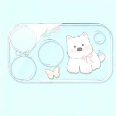 Cute Cartoon Animal Series Lens Cover for iPhone