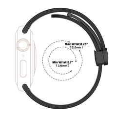 Unisex Magnetic Buckle Silicone Sport Band for Apple Watch