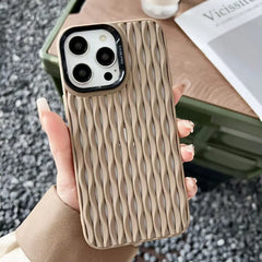Breathable Heat Mesh Woven Pattern Silicone Case For iPhone | Cooling Shockproof Soft Cover