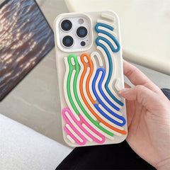 Silicone Building Block Jigsaw Puzzle Case For iPhone | Fidget Anxiety Stress Therapy Phone Cover