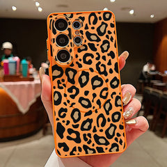 Leopard Magnetic Phone Case For Samsung Galaxy