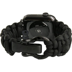 Rugged Paracord Sport Strap for Apple Watch  | Heavy-Duty Survival Nylon Bracelet Band