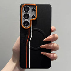 Sport Racing MagSafe Case with Camera Guard Phone Case for Samsung Galaxy