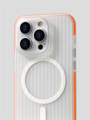 Transparent Matte Armor Shockproof Cover iPhone | Magsafe Wireless Charger Case