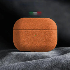 Italian Suede Leather Case For Airpods