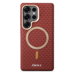 Faux Leather Magnetic Phone Case For Samsung Galaxy