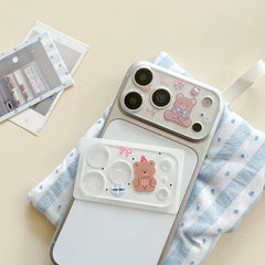 Cute Cartoon Animal Series Lens Cover for iPhone