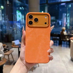 Leather Microfiber Phone Case for iPhone