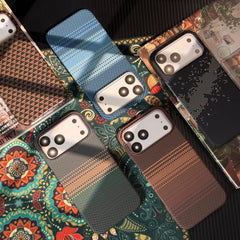 Kevlar Carbon Fiber Texture Phone Case for iPhone