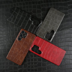 Crocodile Pattern Leather Phone Case for Samsung Galaxy
