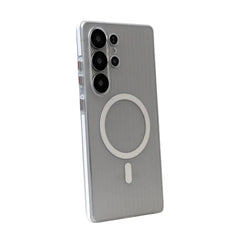 Corrugated Pattern Non-slip Matte Clear Case For Samsung Galaxy