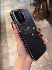 Ultra-Thin Transparent Hard Glass Case For iPhone