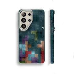 Slim Carbon Fiber Texture Magnetic Case for Samsung