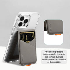 Leather Magnetic Card Holder For iPhone | MagSafe Wallet
