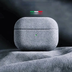 Italian Suede Leather Case For Airpods