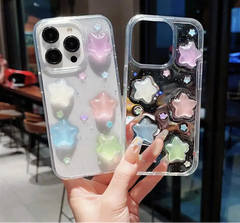 Glowing Celestial Star Clear Case Collection for iPhone