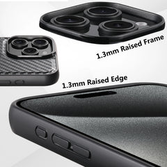 Premium Leather MagSafe Case with 360 Rotating Ring Stand for iPhone