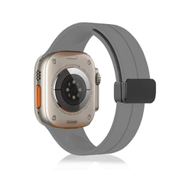Unisex Magnetic Buckle Silicone Sport Band for Apple Watch