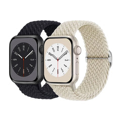 Braided Loop Strap For Apple Watch | Nylon Elastic Bracelet for iWatch