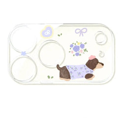 Cute Cartoon Animal Series Lens Cover for iPhone