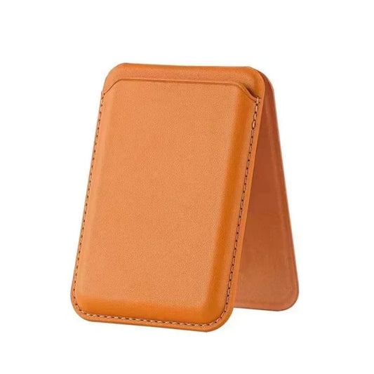 Strong Magnetic Leather Wallet With Hide Stand Case for iPhone | MagSafe Wallet