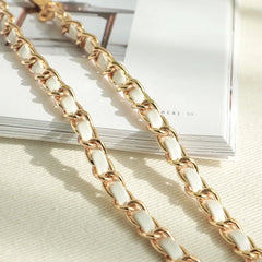 Pearl Chain Crossbody Strap | Shockproof Acrylic Lanyard Phone Case for iPhone