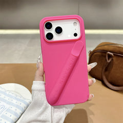 Silicone Phone Case with Hidden Compartment For iPhone
