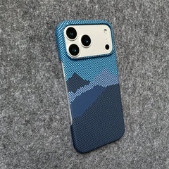 Kevlar Carbon Fiber Pattern Phone Case for iPhone