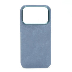 Canvas Texture Fabric MagSafe Case for iPhone | Metallic Camera Trim | Premium Cloth Phone Cover